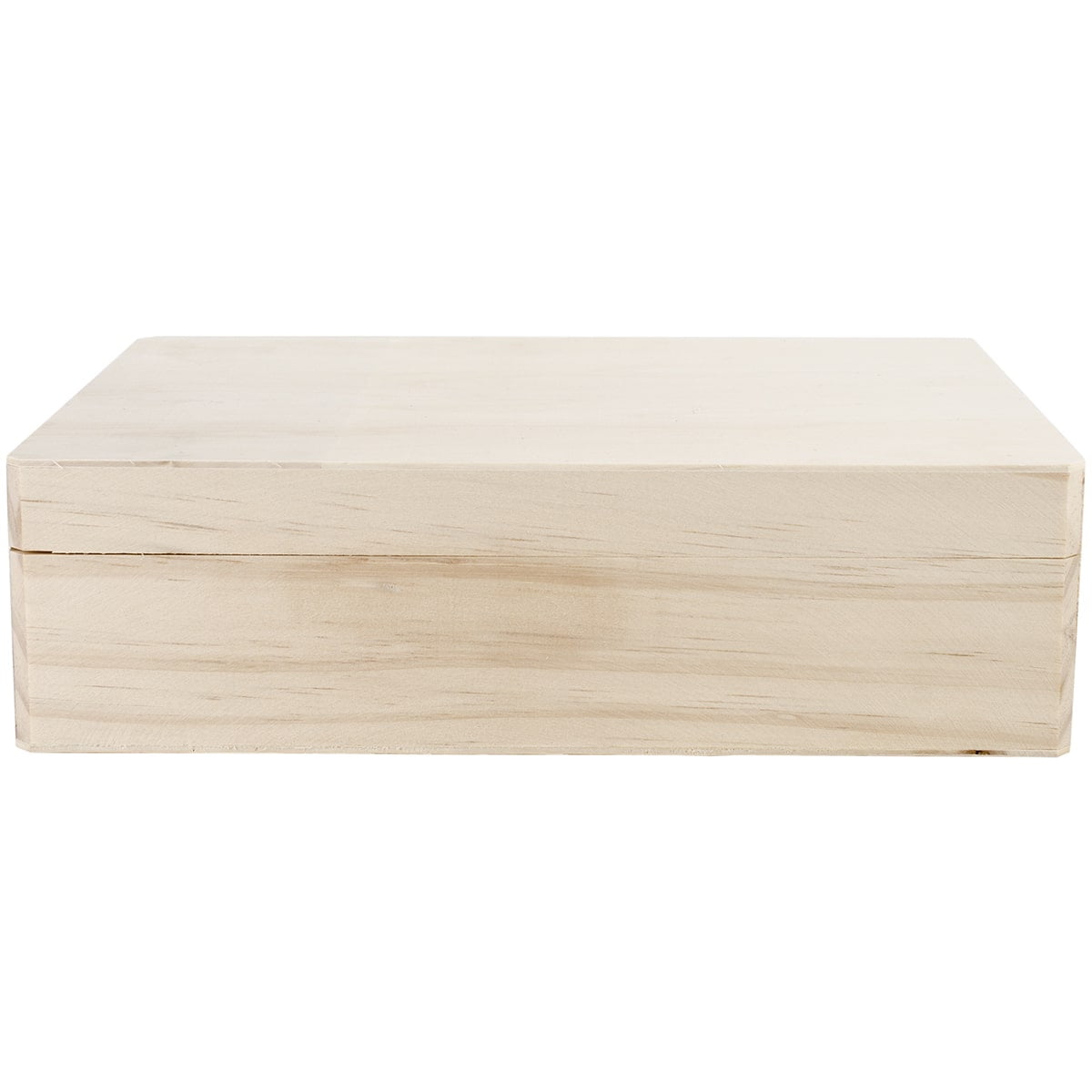 unfinished wood memory box