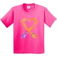 thumbnail image 3 of Inktastic Fire Heart Dragons Youth T-Shirt, 3 of 5