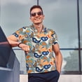 thumbnail image 5 of Daiia Fashionable Paisley Pattern Men’s Polo Shirts,Solid Deck Shirt,Classic Fit, Breathable Cotton Polo for Casual and Sport Wear-Medium, 5 of 7