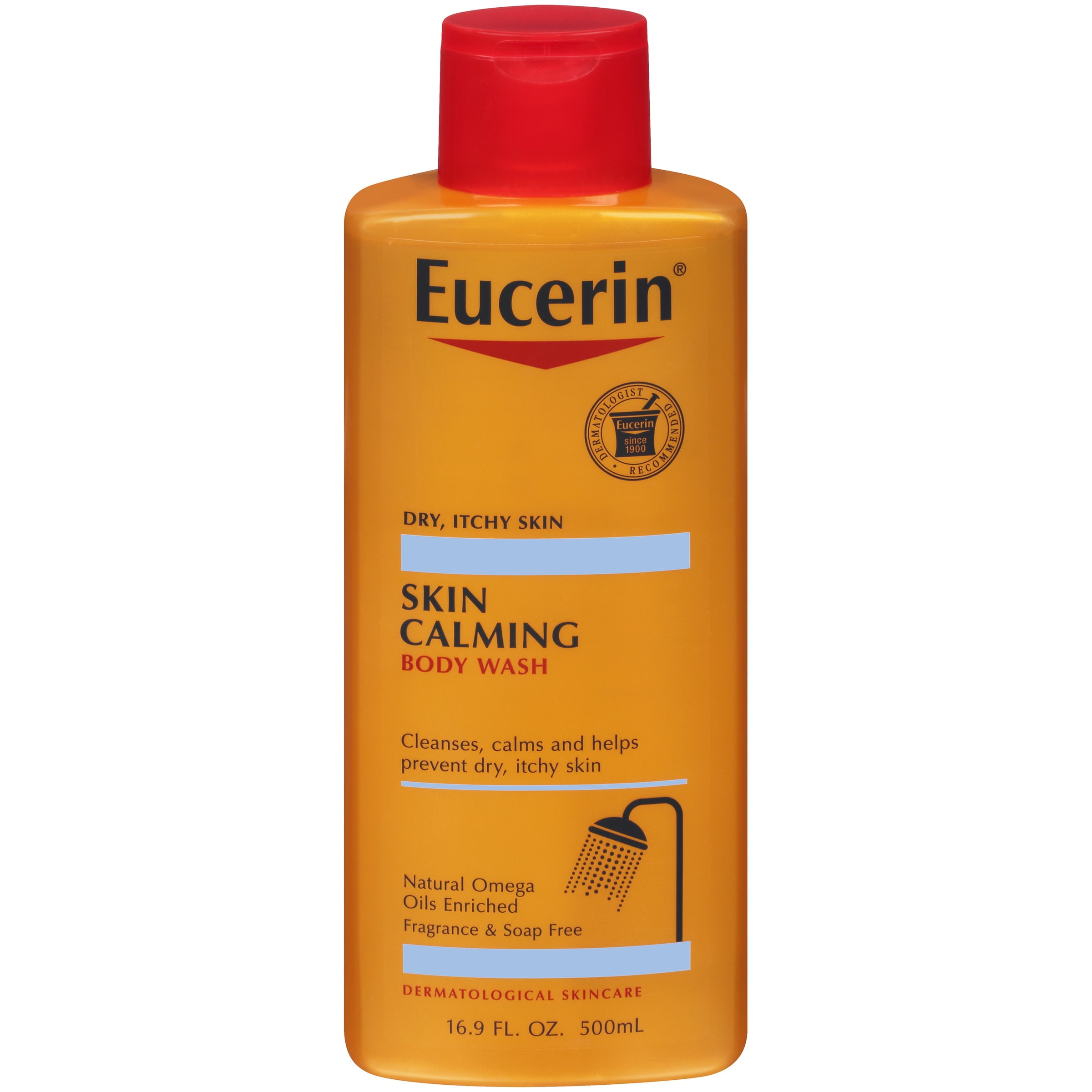 Eucerin Skin Calming Body Wash, 16.9 Fluid Ounce