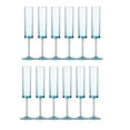 thumbnail image 1 of Champagne Flutes 6 OZ Square Champagne Glasses Stemmed Coupes Reusable Wedding Toasting Glasses 12 Pack, 1 of 5