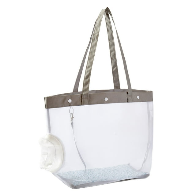 Mesh Bags Drawstring,Transparent Nylon Mesh Cat Bag, Portable Foldable Handheld Pet Carrier