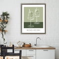 thumbnail image 2 of Stupell Industries Sit Back & Relax Green Brown Framed Floater Canvas Wall Art design by Lettered and Lined, 31 x 25, 2 of 9