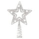 thumbnail image 5 of Adorno para árbol de Navidad Yuarrent estrella decorativa Plata tipo 1 2Conjunto, 5 of 6