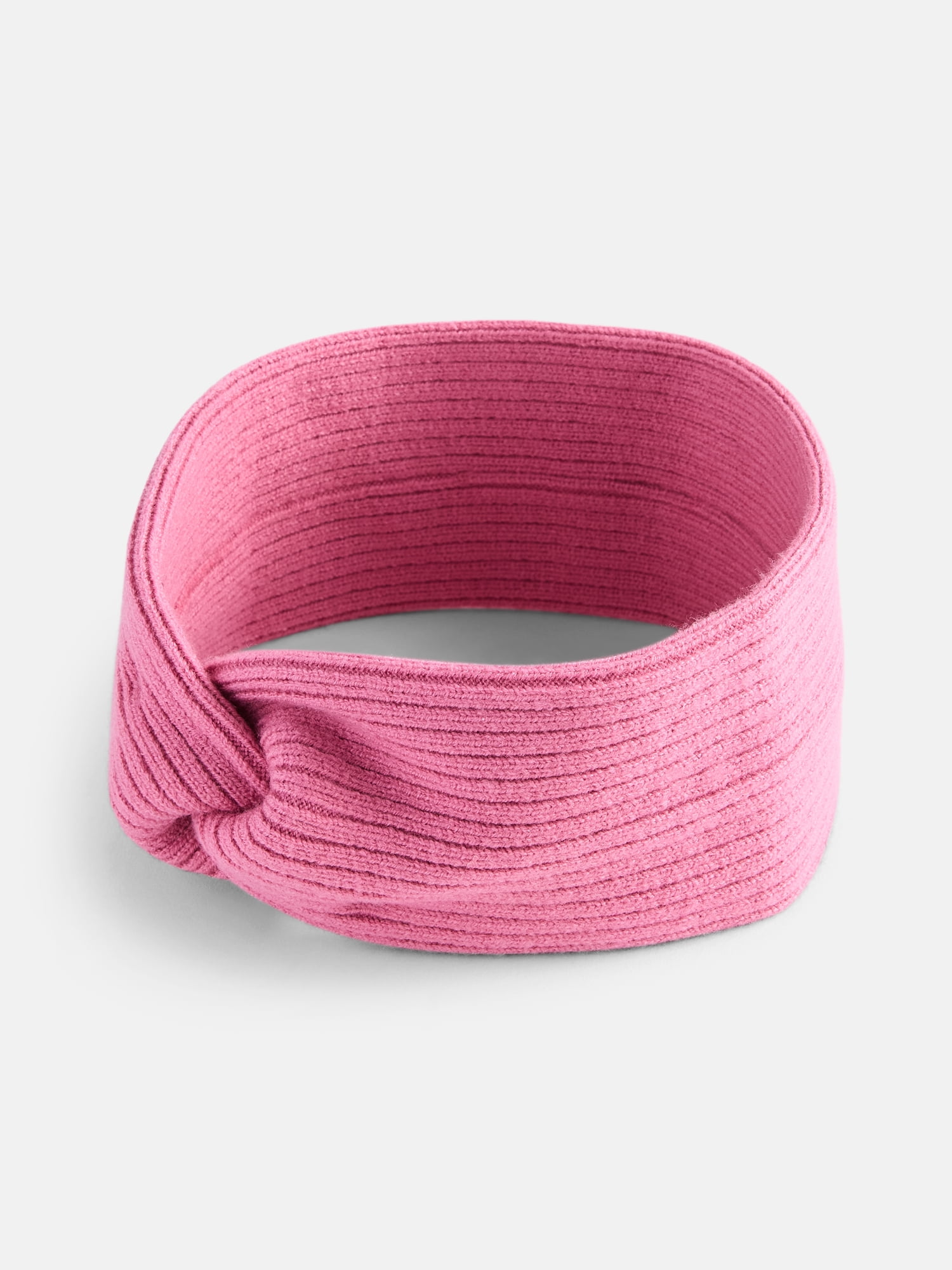 Scenario Women's Knit Twist Headwrap, Fanciful Pink