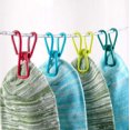thumbnail image 5 of 30 clips de metal pequeños multiusos de colores surtidos, clips de alambre para uso general a prueba de viento, pinzas para ropa, soportes para colgar para colgar toallas de playa, libros, fotos (color al azar) Sailing Electrónica, 5 of 5