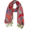 thumbnail image 1 of shiyou-Paskmlna Châle Réversible Paisley Pashmina Couleurs Élégantes, 1 of 4