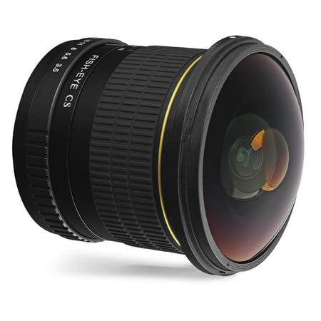 Oshiro 8mm f/3.5 LD UNC AL Wide Angle Fisheye Lens for Canon EOS 80D, 77D, 70D, 60D, 60Da, 50D, 7D, 6D, 5D, 5DS, 1DS, T7i, T7s, T7, T6s, T6i, T6, T5i, T5, T4i, T3i, T3, SL2 and SL1 Digital SLR