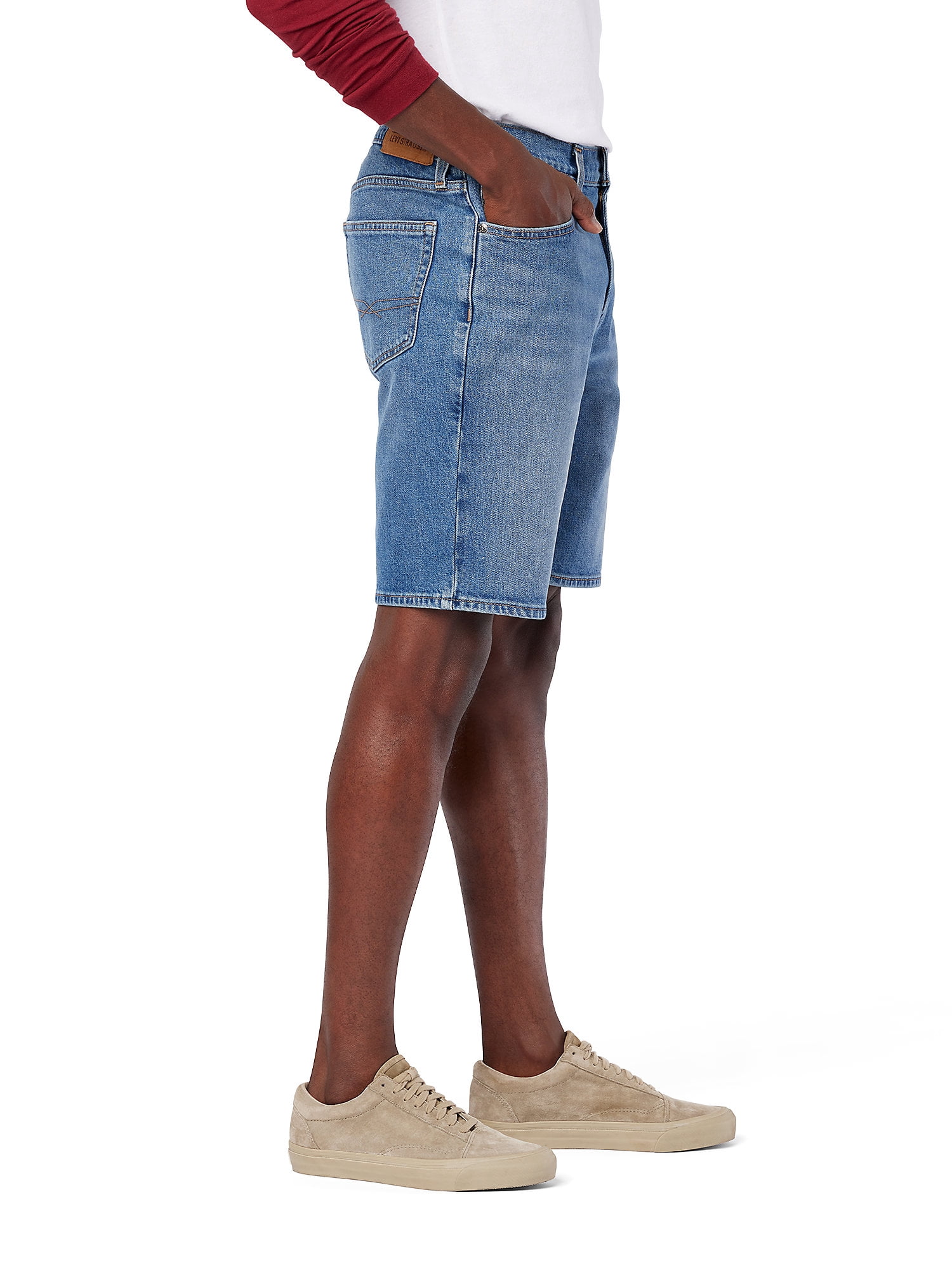 Levi Strauss Signature Men's and Big and Tall Classic Denim Shorts