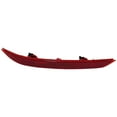 thumbnail image 4 of CAPA For 2016-2017 Accord Bumper Reflector Rear, Left Red Plastic HO1184111C, 4 of 5