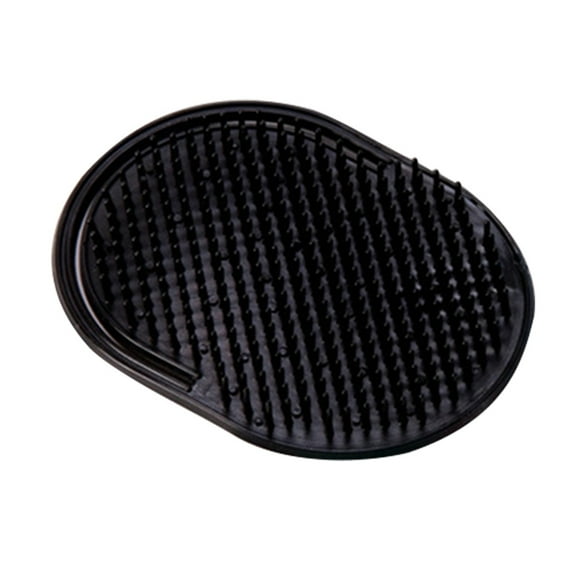 FOMIYES Scalp Massager Brush Black 12Pcs 3.6X2.4X0.2In