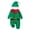 Green, variant on Angala Baby Girls Boys Christmas Outfits Baby Romper Long Sleeve Jumpsuit With Hat Xmas Clothes Breathable Cute Stylish Children Bodysuits 0-3 Months
