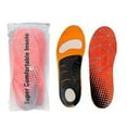 thumbnail image 1 of Orthoflexx Arch Insoles Support Shoe Inserts Plantar Fasciitis Feet Flat Heel Pain, 1 of 5