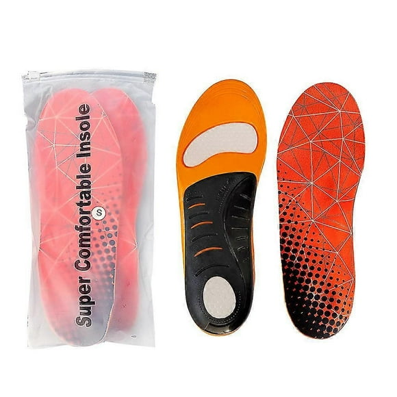 Orthoflexx Arch Insoles Support Shoe Inserts Plantar Fasciitis Feet Flat Heel Pain