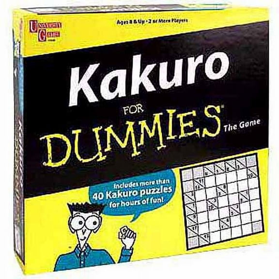 University Games Kakuro For Dummies