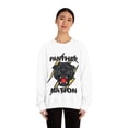 thumbnail image 2 of Panther Nation Football Sweatshirt, Panther Mascot School Spirit Shirt White 2XL, 2 of 6
