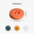thumbnail image 3 of Ensemble de 4 Organiseurs de Câbles, Vides, Extensibles, Compacts et Polyvalents, pour Câbles USB, Câbles de Charge et Petits Accessoires (4 Pcs Rondes), 3 of 5