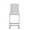 White, variant on Upholstered Bar Stools with Front Foot Stops / Ideal for Café Decor