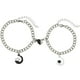 thumbnail image 1 of KAKOWELY 1 par de pulseras de pareja, pulseras de astronauta, cadenas de muñeca a juego para amantes, joyería de muñeca, 1 of 5