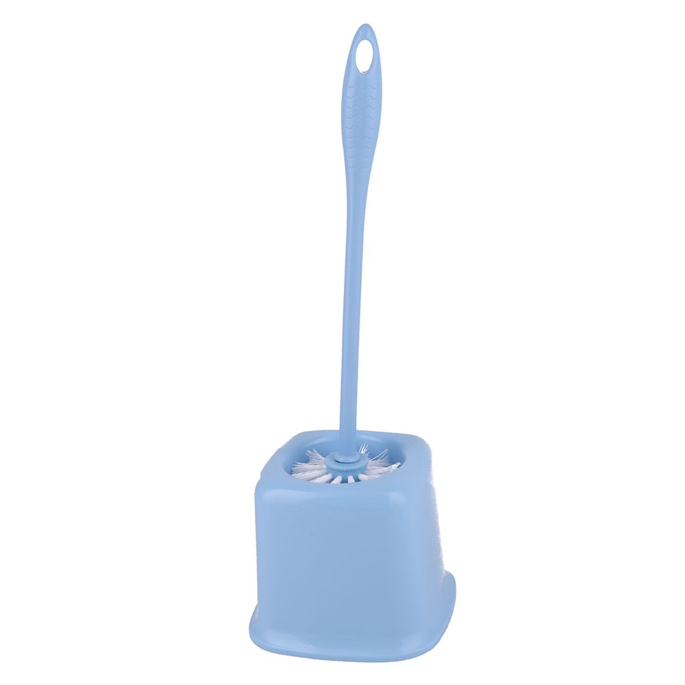 Uxcell Bathroom Closestool Round Bristle Head Cleaning Brush Holder