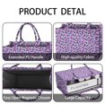 thumbnail image 4 of Large Capacity Tote Bag,Purple Butterfly Pattern Handbag Fashion Luxury Tote Bag,15.7"x13"x 5.1" Inches,Laptop Compatible, 4 of 6