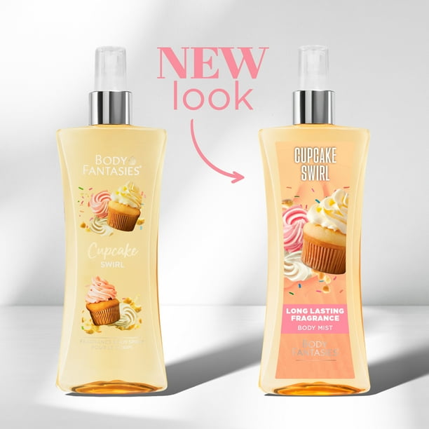 Cupcake Shaped Perfume Body Fantasies Signature Fragrance Body