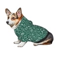 thumbnail image 7 of Haiem Green Christmas for Winter Dog Hoodie Sweatshirts with Pockets Warm Dog Clothes for Small Dogs Chihuahua-Large, 7 of 7