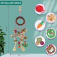thumbnail image 2 of Juguetes masticables naturales de heno y madera para conejos y cobayas YIXUND, 2 of 8