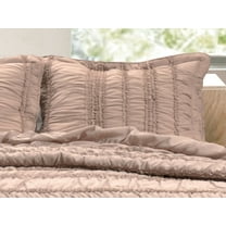 Global Trends Tiana Quilted Bed Pillow Sham, Standard 20" x 26"