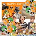 thumbnail image 4 of Bad Guys Party Supplies Plates Decorations Birthday Cake Topper Banner Decor Backdrop Balloons, 4 of 8