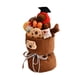 thumbnail image 5 of Ramo de flores de peluche de carpincho, animal de peluche de carpincho, adorable ramo de muñecas Café profundo, 5 of 9
