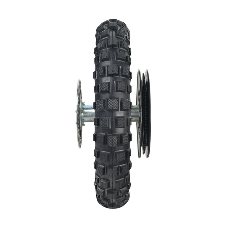 AlveyTech Rear Wheel Assembly for Razor MX500 and MX650 Dirt Rocket Replacement Rubber Tube Tire