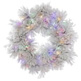 thumbnail image 1 of Vickerman A155332LED Couronne Verte Alberta 30 Po. avec 50 Cônes Lumière LED Multicolore, 1 of 1