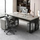 thumbnail image 5 of Standing Storage Office Desk Reception Drawers Executive Floor Computer Desks Luxury European Mesa De Computador Home Furniture My Lux Decor Round, 5 of 34