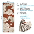 thumbnail image 2 of Pioneer Flower Floral Print Pattern Hot Yoga Mat Towel Non Slip for Hot Yoga - Quick-Drying Yoga Mat Cover with 4 Corner Pockets with Travel Bag - Hot Yoga Towel Non Slip 74"x26", 2 of 6