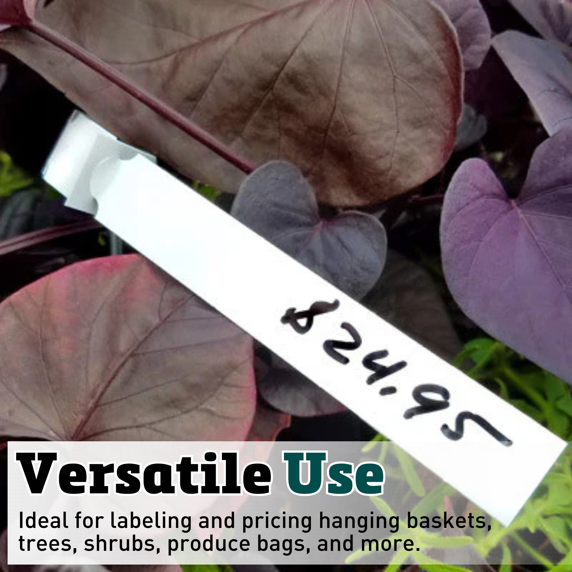 Harris Seeds - Wrap Around Tree and Basket Tags - 7 Inches