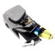 thumbnail image 3 of Puerto de carga USB Bolsas en el pecho Tela Oxford Hombres Fanny Pack Bolso (Gris), 3 of 9