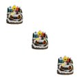 thumbnail image 1 of Kearding Resin Figurines Decorative Christmas Statues for Restaurant Bedroom Holiday Type1 NO1, 1 of 6