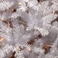 thumbnail image 3 of National Tree Company Kingswood 6.5 Foot Artificial Prelit Tree w/ Stand, White, 3 of 5