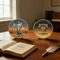 thumbnail image 4 of Final Cent Commemorative Keepsake Decorations, Nostalgic Historical Collectible Keepsake Ornaments, Retro Room Showcase Decoration, 1.6Inches, 4 of 6