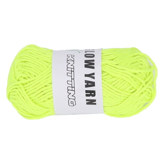 Glow Yarn, Polyester Novel Functional Luminous Knitting Yarn For Sweater Color 1,Color 2,Color 3