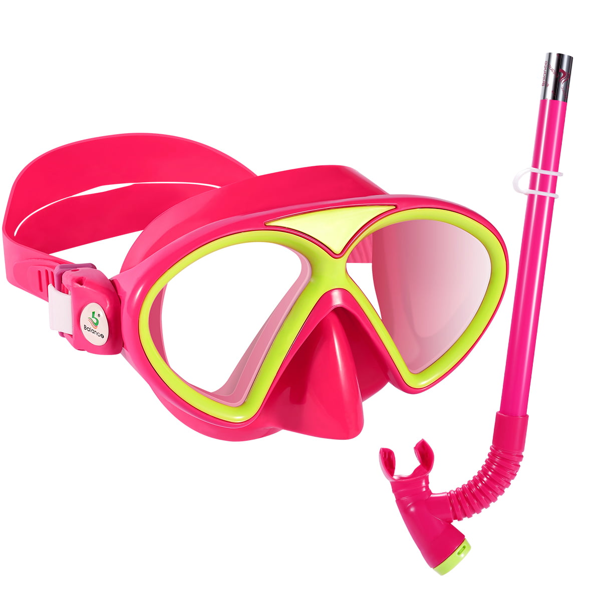 Kuyou Snorkel Set Kids,Dry Snorkeling Set Anti-Fog Snorkel Mask Impact Resist... 