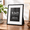 Carbon Black-8.5x11-1, variant on Carbon Black A2 1 Pack Metal Picture Frame with Tempered Glass