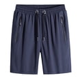 thumbnail image 4 of LILIYA Athletic Shorts for Men Plus Size Breathable Casual Shorts Summer Quick Dry Basketball Gym Shorts with Zipper Pockets, 4 of 6