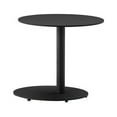 thumbnail image 5 of Pangea Home Sunset Modern Aluminum Frame Frame Patio Side Table in Black, 5 of 9