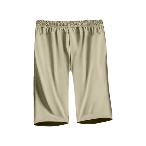 Summer Hiking Shorts Womens Stretch Lightweight Quick Dry Athletic Comfy Long Shorts with Pockets 12" Khaki L
