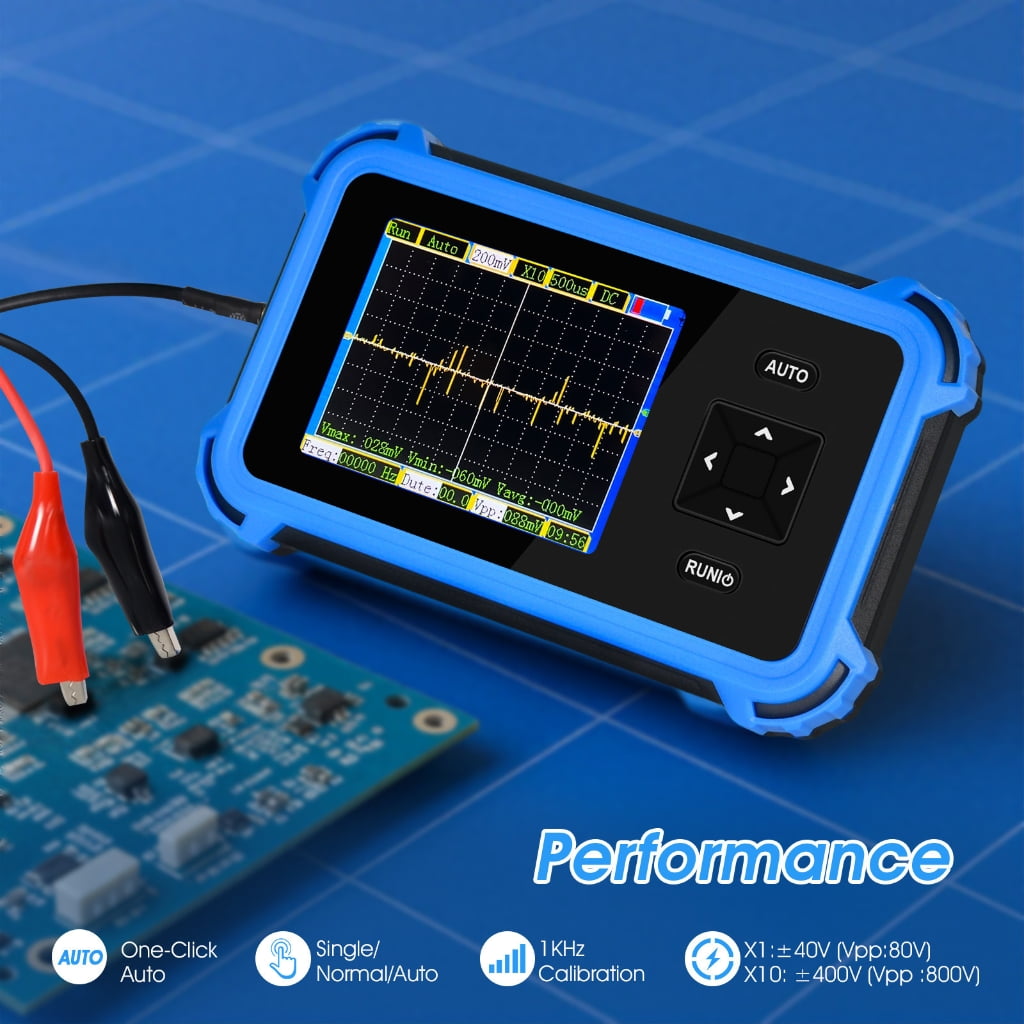 Digital Handheld Oscilloscope 1MHz to 930MHz Frequency Ranges 1MHz Bandwidth