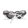 thumbnail image 4 of lionlar 2x Soft Sunglasses Eyewear for Masquerade Gray+White, 4 of 9