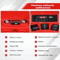 thumbnail image 3 of Cuatriciclo Eléctrico ATV Costway para Niños Rojo con Música y Luces LED, 3 of 8