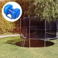 thumbnail image 1 of ELAYARD Trampoline Pole Covers 4Pcs Blue PP for Easy Installation and Protection, 1 of 8
